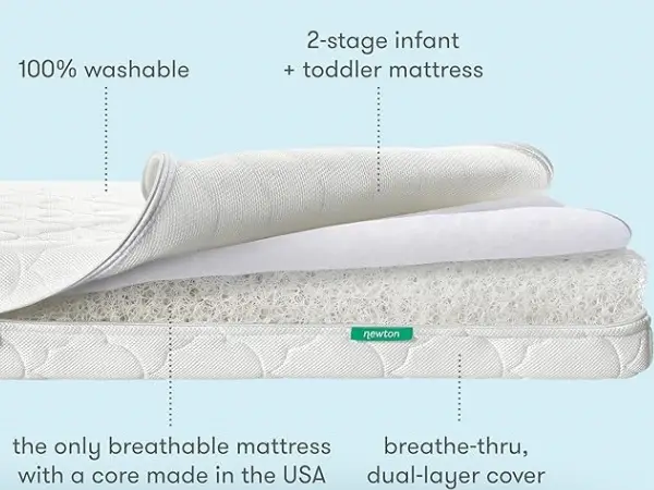 Newton Baby Crib Mattress Versatility And Adaptability photo