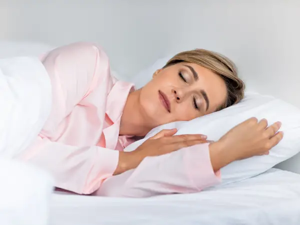 Better Sleep Quality Correct pillow positioning leads to a more restful sleep.