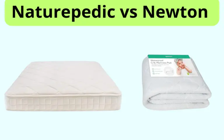 Naturepedic vs Newton Mattress photo