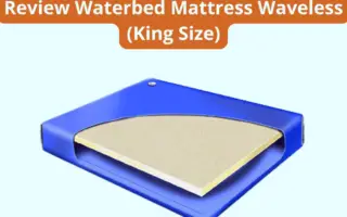 Waterbed Mattress Waveless (King Size) photo